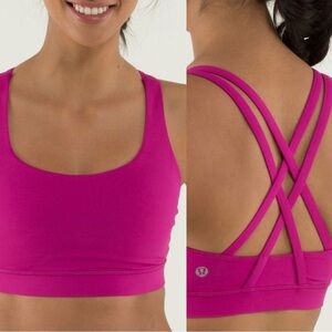 Lululemon | Raspberry (First Release) Energy Bra | Size 8